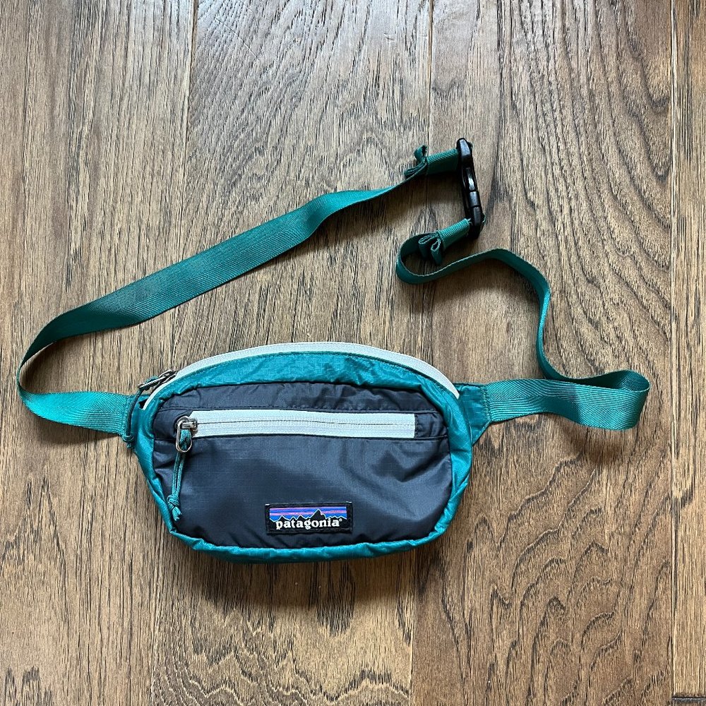 Patagonia Ultralight Black Hole Mini Hip Pack 1L, Borealis Green